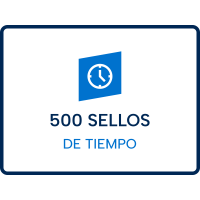 Bolsa de 500 Sellos de Tiempo