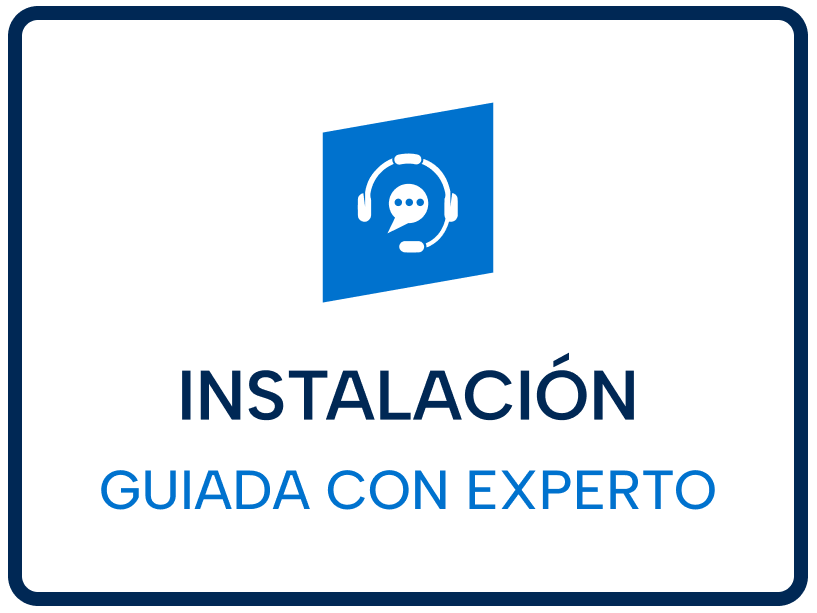 Instalación guiada con experto - 1 dispositivo
