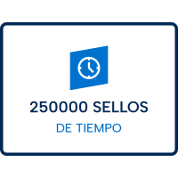 Bolsa de 250000 Sellos de Tiempo