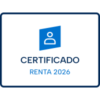 Certificado renta 2026