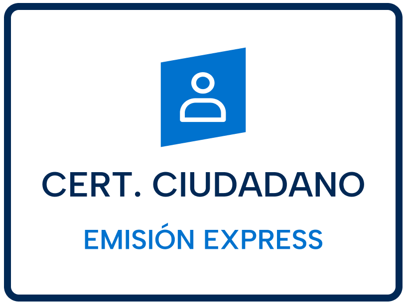 Certificado Digital de Ciudadano Express